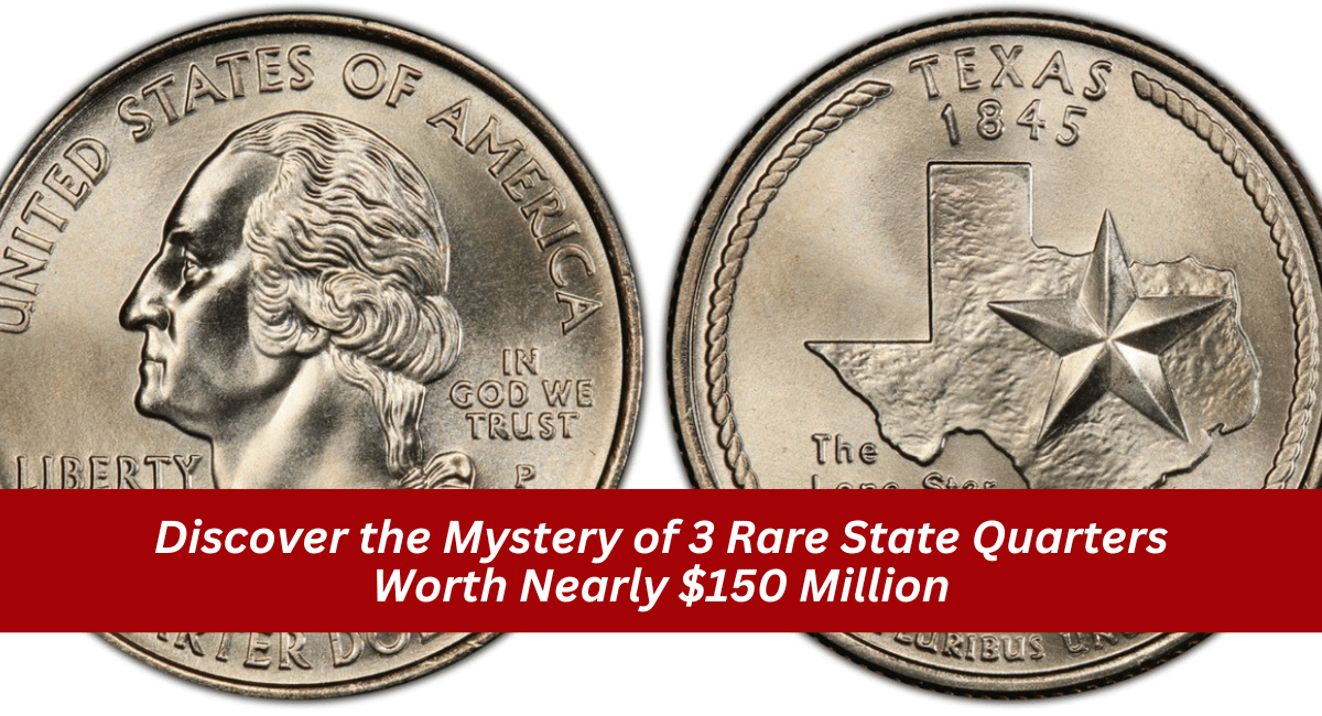 Discover the Mystery of 3 Rare State Quarters Worth Nearly $150 Million