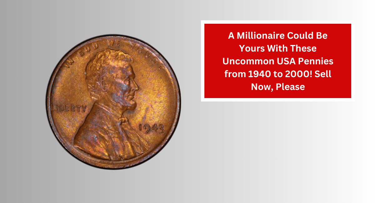 A Millionaire Could Be Yours With These Uncommon USA Pennies from 1940 to 2000! Sell Now, Please