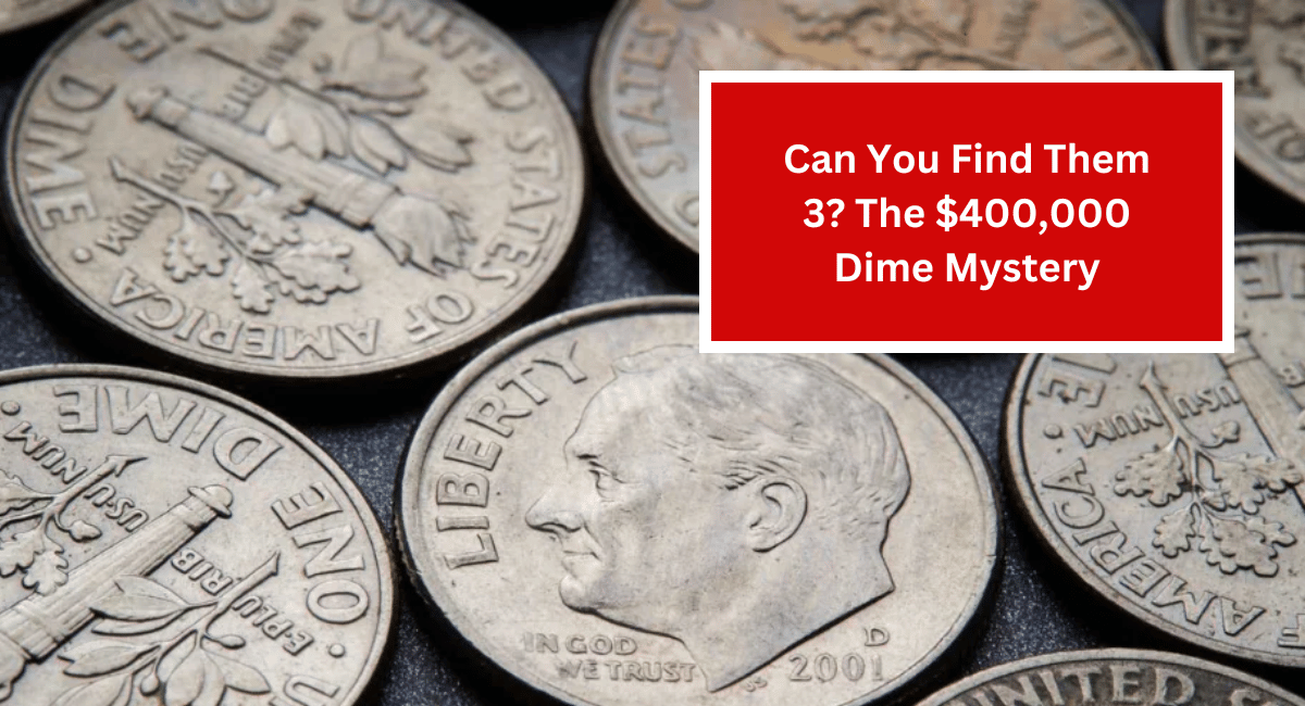 Can You Find Them 3? The $400,000 Dime Mystery