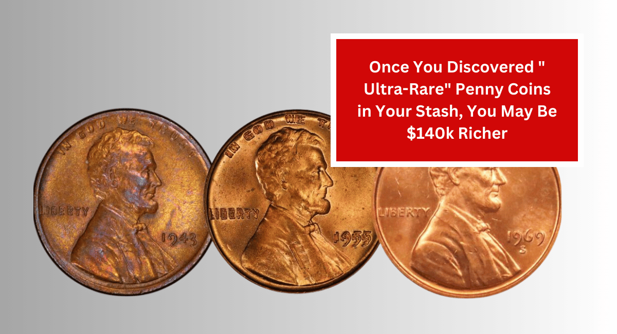 Once You Discovered " Ultra-Rare" Penny Coins in Your Stash, You May Be $140k Richer